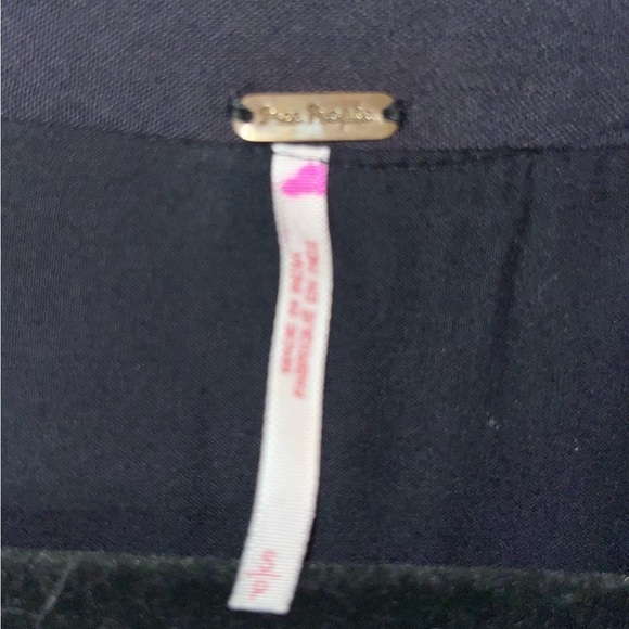 Free People Black Floral Embroidered Mia Small Tunic Dress - Picture 5 of 9